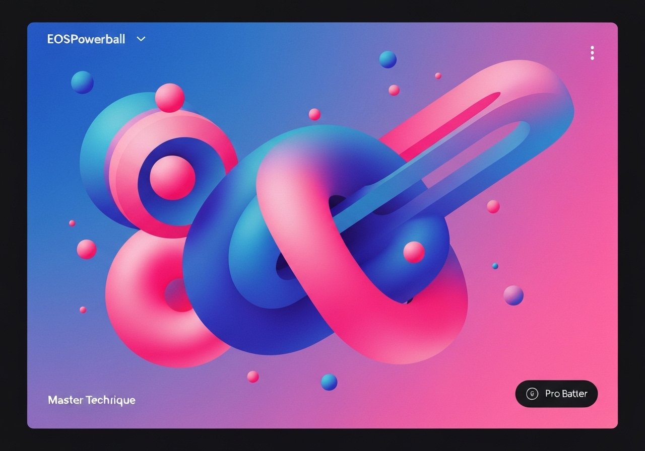 프로 배터가 공개한 EOS파워볼 사이트 마스터 테크닉